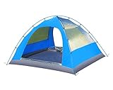 Techcell 3-4 Persons Double layer Waterproof Camping Tent Backpacking Hiking New