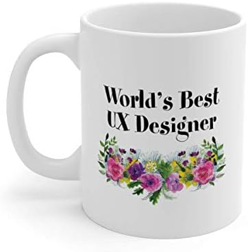 World's Best UX Designer, UX Designer Mug, UX Designer Gift, Novelty Mug, UX Designer, UX Design, Designer Mugs, UX Designer Job, UX Designer Present