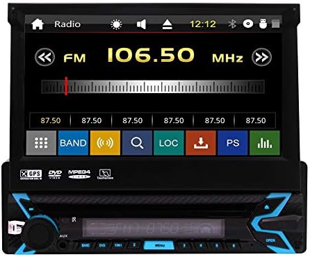 Eincarユニバーサルウィンスautoradioシングルホイールコントロール 無料カードをステアリング1枚のディン7インチの容量マルチタッチスクリーン カーステレオdvdプレーヤーラジオサポートブルートゥースusbのsd Aux In Cam Metallicconveyor Com
