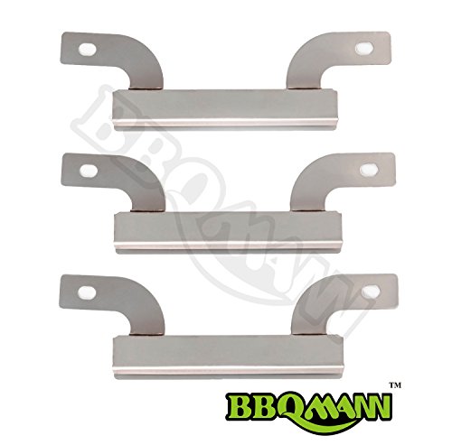 BBQMANN AJ423(3-pack) Stainless Steel Crossover Tube Replacement for Select Gas Grill Models By Brinkmann, Charmglow and Others - Thumbnail 4