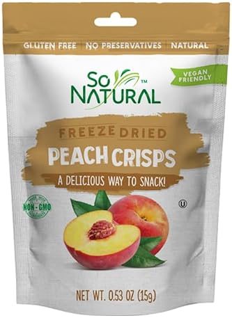 So Natural Crispy Cold Dried Peach price in Saudi Arabia | Amazon Saudi ...
