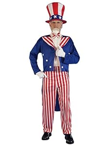 Forum Patriotic Party Uncle Sam Costume - Large