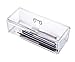 Rectangle Brush Holder Acrylic Multifunctional Organizer with Lid Choice Fun