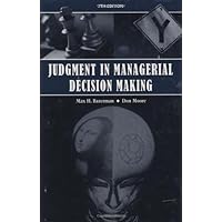 Judgment in Managerial Decision Making