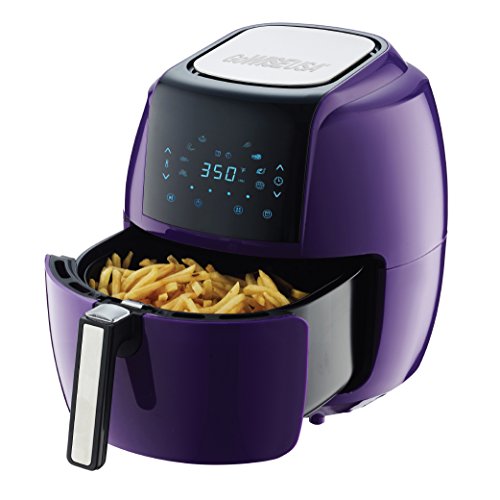 GoWISE USA 5.8Quart Programmable 8in1 Air Fryer XL + Recipe Book