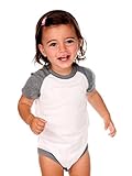 Kavio! Unisex Infants Raglan Short Sleeve Bodysuit (Same I1C0190)