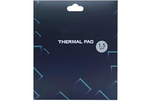 Thermal Pad 12.8 W/mK, 120x120mm, Non Conductive Heat Resistance High Temperature Resistance, Silicone Thermal Pads for Lapto