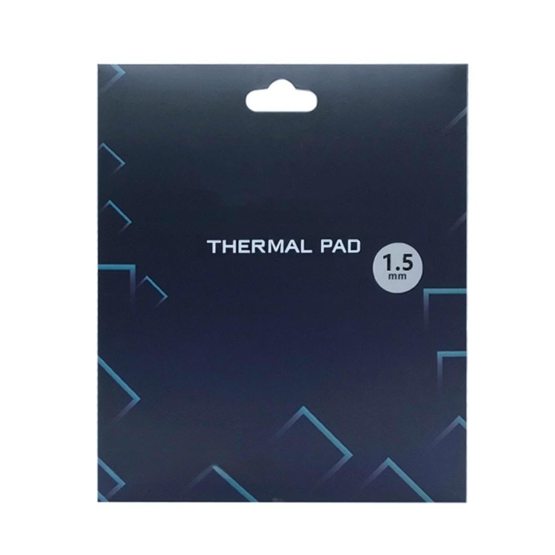 1 one enjoy Thermal Pad 12.8 W/mK, 120x120mm, Non Conductive Heat Resistance High Temperature Resistance, Silicone Thermal Pads for Laptop Heatsink/GPU/CPU/LED Cooler (1.5mm)