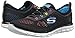 Skechers Sport Women's Harmony Fashion Sneaker,Black/Multi/Mesh/White Trim,7.5 M US
