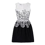 DORIC Summer Dress Sleeveless Printed Princess