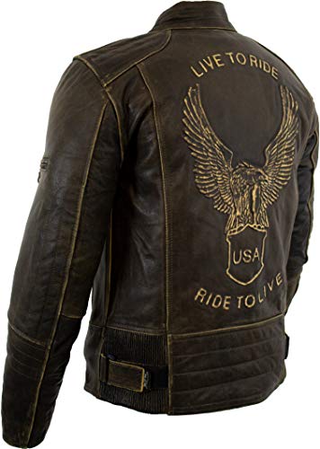 motorrad lederjacke xl