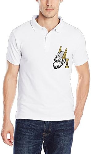 CERMQP Men's Idaho Vandals Logo Polo Shirt White