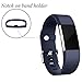 GEAK Bands for Fitbit Charge 2, Adjustable Sports Wrist Bands for Fitbit Charge 2, Small Classic Navy Blue