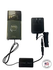 doorbell power adapter ring Compatible Video Needs Doorbell Amazon.com: OhmKat Power Ring Video Doorbell Supply No with doorbell power adapter ring Compatible Video Needs Doorbell Amazon.com: OhmKat Power Ring Video Doorbell Supply No with