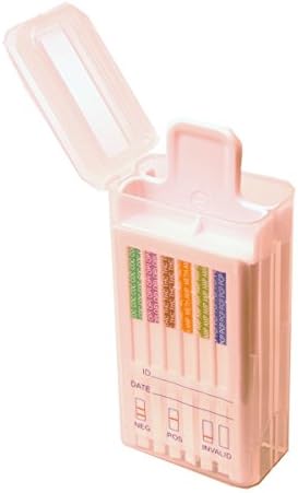 Oral Fluid Test for 10 Illicit Drugs Instant Oral Cube AMP-mAMP-THC-COC-OPI-BAR-BUP-BZO-OXY-PCP (Pack of 4) by SpeedyTests