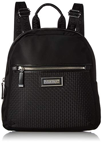 Calvin Klein Belfast Woven Nylon Novelty Key Item Backpack
