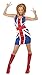 Smiffys Ginger Power, 1990s Icon Costume