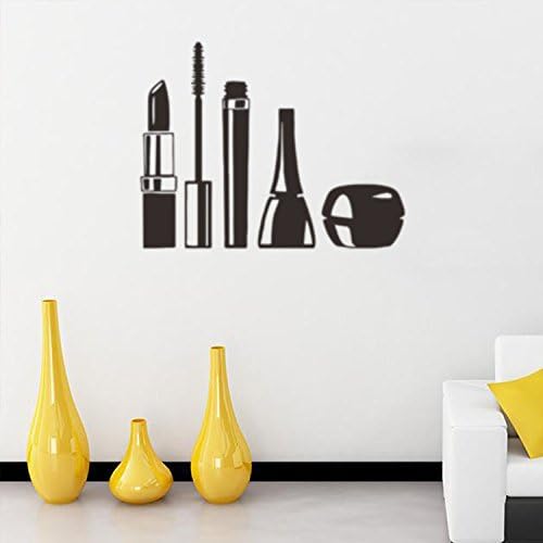 SecondStep Make Up A Thing Girl'S Disguise Thing Tools And Implements Art To Decorate 57*44 CM Creative Wall Stickers Fashion Wall Decals Environmental Protection Wall Mural Home Decoration Plane Decorative Material Wallpaper