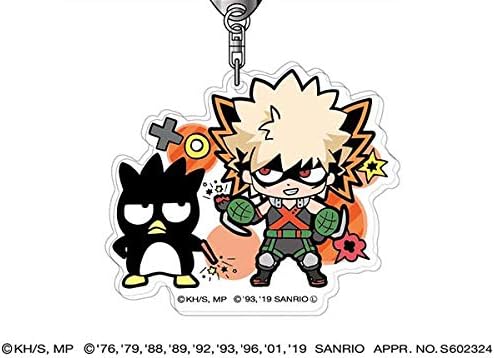 Amazon アクリルキーホルダー 僕のヒーローアカデミア サンリオキャラクターズ02 爆豪勝己 バッドばつ丸ak アニメ 萌えグッズ 通販