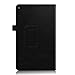 Fintie Folio Case for All-New Amazon Fire HD 8 (6th Generation, 2016 release), Slim Fit Premium Vegan Leather Standing Cover with Auto Wake / Sleep for Fire HD 8 Tablet (2016 6th Gen Only), Dual Color