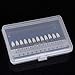 12pcs White High Speed Polishing Burs Stones Flame Shape FL2 FG Porcelain Tooth Resin Restores Ceramic Grinding Head