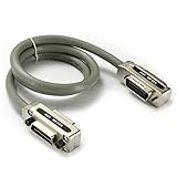 TEZONG IEEE-488 GPIB/HPIB CN24 Male to Female Metal Connector Extension Gpib Cable 5Ft 1.5M 1Pack