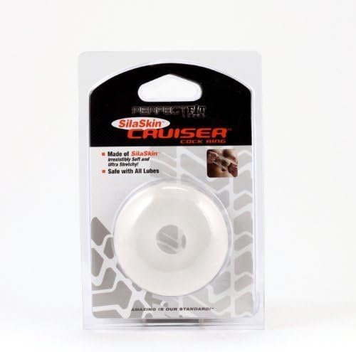Silaskin Cruiser Cockring 2.5-inch - Clear by Perfect Fit Brand