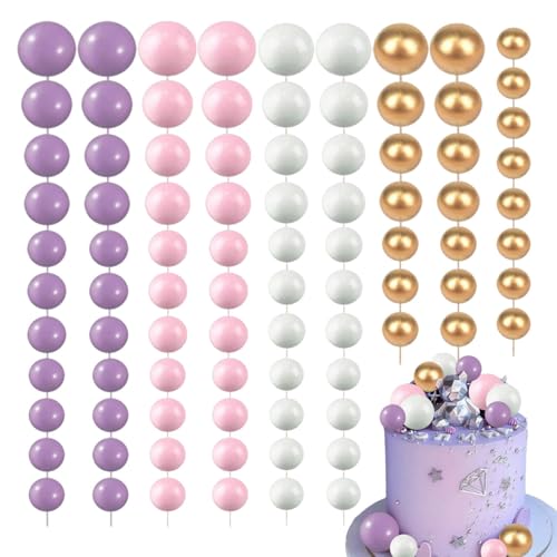 Light Purple + Pink + White + Gold
