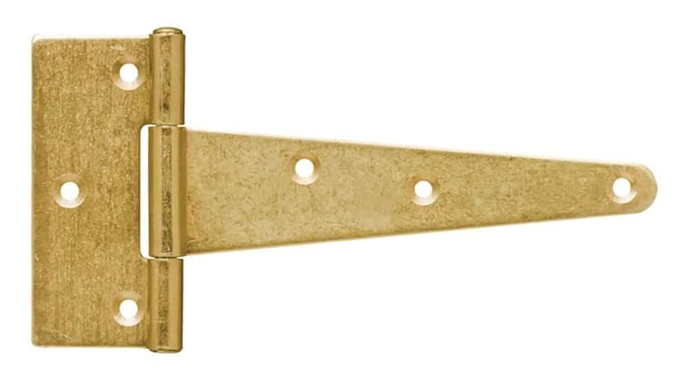 125mm Gold Tee Hinges for Gate and Barn Doors (Pack of 2) I10E