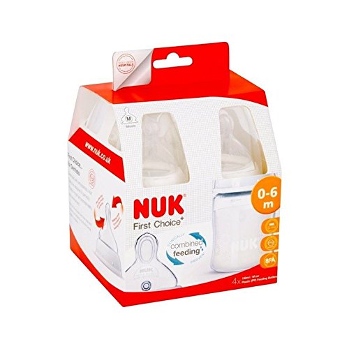 Nuk First Choice Plus Fireworks 150ml Bottle Silicone Teat