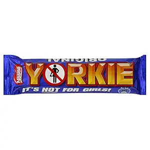 Nestle Yorkie Original Milk Chocolate, 46g (Pack of 12)
