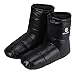 WIND HARD Winter Down Booties Socks Slippers Warm Soft Cozy for Outdoor Camping Sleeping Bag Indoor Down Filled Slipper Boots Ultralight 3 Size for Men Women (Black, M)