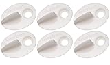 NUK 6 Pack Replacement valves Spill Proof Cup, Colors May Vary