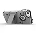 ArtMuseKits Zizo Bolt Series Compatible with iPhone 8 Case Military Grade Drop Tested with Tempered Glass Screen Protector, Holster iPhone 7 case Gray Black