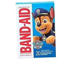 Brand Adhesive Bandages for Minor Cuts & Scrapes, Wound Care Featuring Nickelodeon Paw Patrol Characters for Kids and…