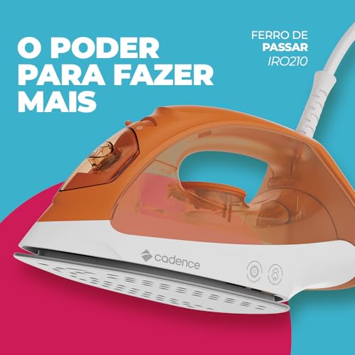 Ferro de passar Cadence Vapor IRO210 Laranja 127V