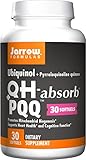 Jarrow Formulas Ubiquinol Plus Pyrroloquinoline Quinone, Supports Heart Health and Cognitive Function, 30 Softgels
