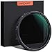 K&F Concept 58mm Variable Neutral Density Filter Slim Fader ND Filter 58mm ND2 to ND32 for Camera Lens NO X Spot,Nanotec,Ultra-Slim,Weather-Sealed