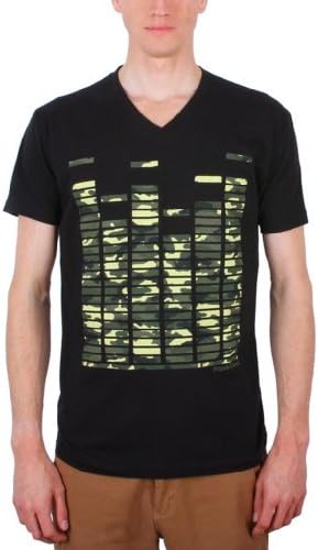 Proper Blend Men's Street Camo T-Shirt Black M