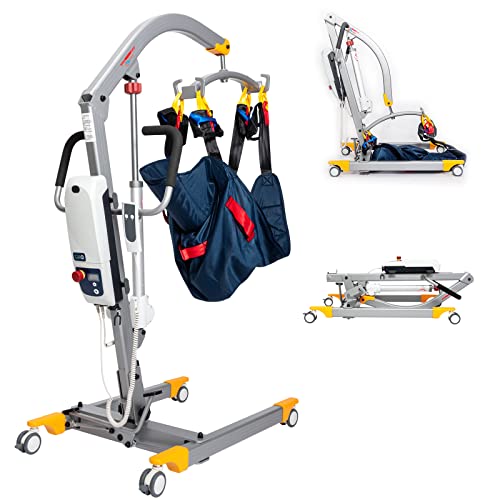 HiFortune Patient Lift Electric Foldable Hydraulic Body Transfer For