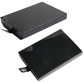 Ximimark Internal Hard Disk Drive Enclosure Replacement HDD Caddy Case Shell for Xbox 360 Slim (20GB/60GB/120GB/250GB/320GB/500GB),2Pack，