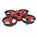 RCtown ELF Mini Drone for Kids, 2.4GHz 4CH Mini UFO RC Quadcopter Drone with 6-Axis Gyro Headless Mode Remote Control Nano Quadcopter (Red)