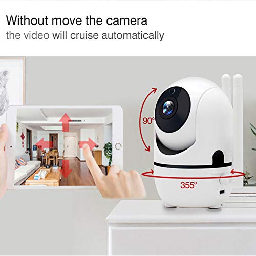 ZLFT Full HD 1080P 2MP WiFi Camera Indoor Pan/Tilt Wireless IP Camera,Remote Baby/Pet Monitor,Home Video Surveillance System,Intelligent Tracking,355Â°Horizontal&90Â°Vertical Rotation,IR Night Vision
