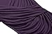 Zeagoo Women's Cross-front V Neck Pullover T-Shirt Ruched Blouse Purple New Large