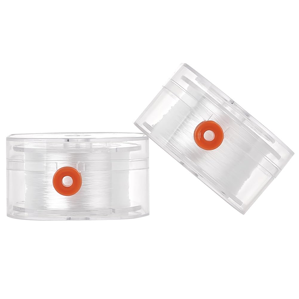 PH PandaHall 99m 0.3mm Elastic Bracelet String Beading Thread Clear Seed Bead Thread Stretch String Cord for Beading Friendship Bracelets Jewellery Making