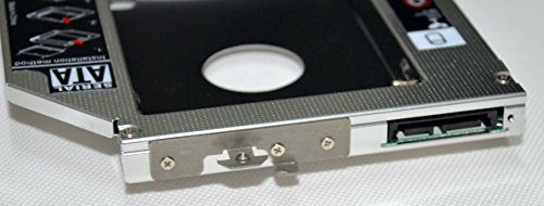 DY-tech 2nd HDD SSD Hard Drive Caddy for HP EliteBook 6930p 8440p 8530p 8540p with Faceplate bezel + Mounting Bracket