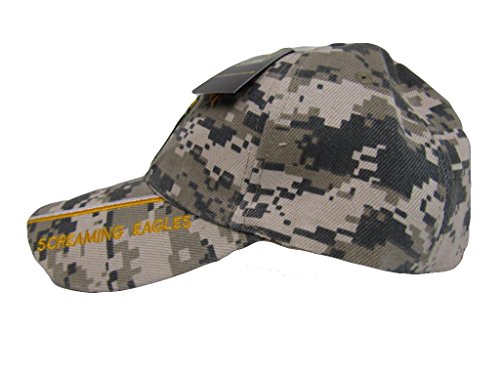 U.S. Army 101st Airborne Screamin Eagles Camo Shadow Embroidered Cap Hat