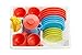 Playkidz Super Durable 31 Piece Kids Dishes Playset Pretend Play House