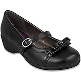 French Toast Girls Anna Uniform Dress Shoe Black 12