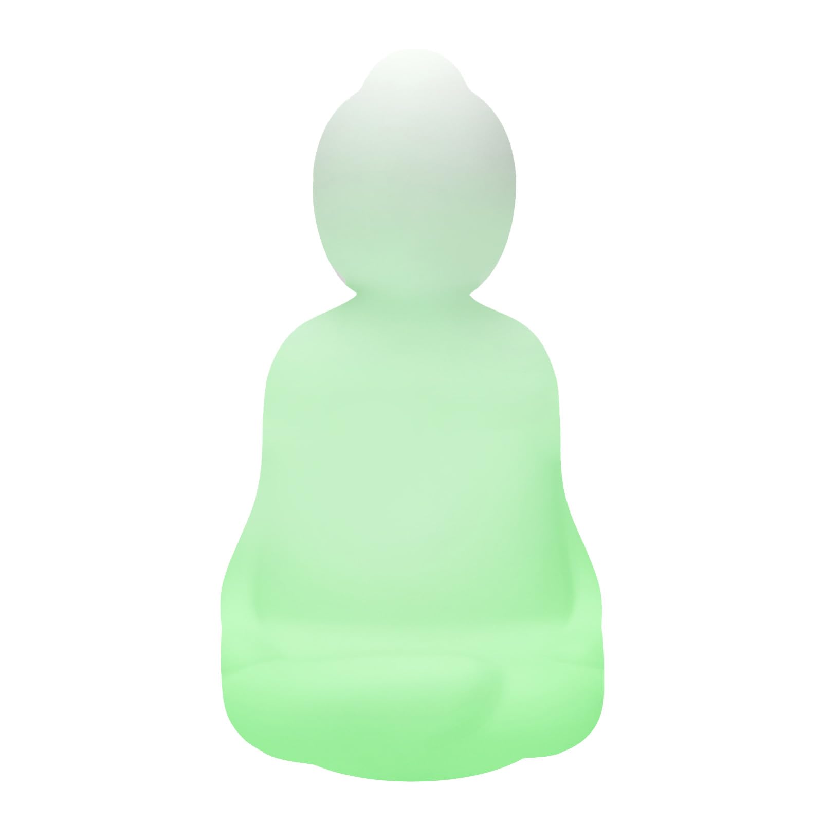 Saluaqui Mindfulness Breathing Buddha Guided Visual Meditation & Mindfulness Tool, Guided Visual Meditation Breathing Light Portable 3 Color Breathing Mode Tool